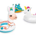 v1032 ixbiganimalring 58221 202508200921 00.jpg Inflatable llama, unicorn and crocodile pool floats