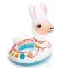 intex big animal rings 58221 Inflatable llama pool float with colourful decorations