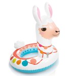 intex big animal rings 58221 Inflatable llama pool float with colourful decorations