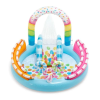 intex candy fun inflatable play centre 57144 Colourful inflatable kids splash pool with rainbow arch