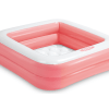 v1032 ixplaybox 57100 202508200935 00.png Pink and white inflatable square paddling pool