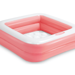 v1032 ixplaybox 57100 202508200935 00.png Pink and white inflatable square paddling pool