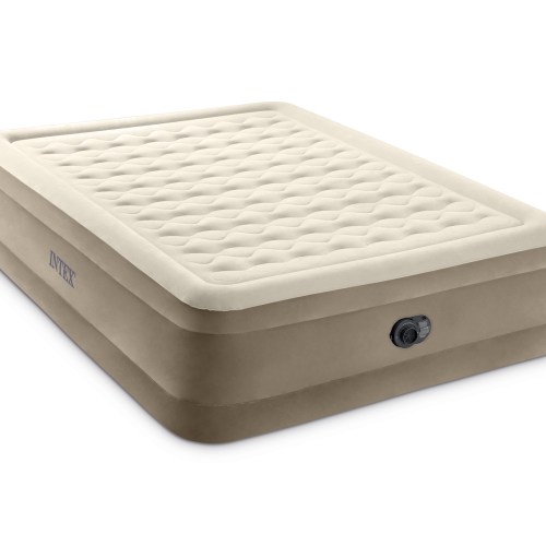 v1032 ixqueenultra46 64428 202509090904 00.jpg Beige inflatable air mattress with built-in pump