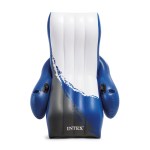intex floating recliner lounge 58868 Blue and white inflatable pool lounge chair