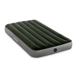 v1032 ixsingledownybip25 64761 202509090911 00.jpg Green inflatable air mattress with built-in pillow