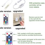 Upgraded LED controller and remote comparison