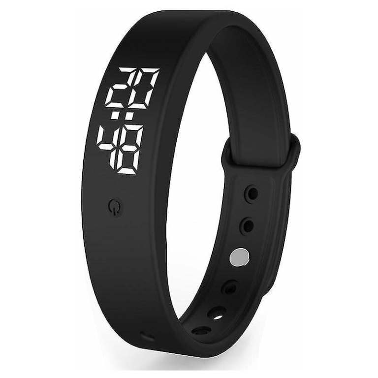 v1237 zy 203 4964 202602052210 00.jpg Black digital LED wristband watch displaying time