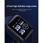 Smart bracelet with 1.3-inch HD colour display