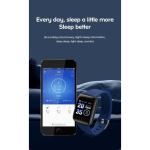 Smartwatch and phone displaying sleep tracking app