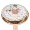 Circular LED light board with central mount