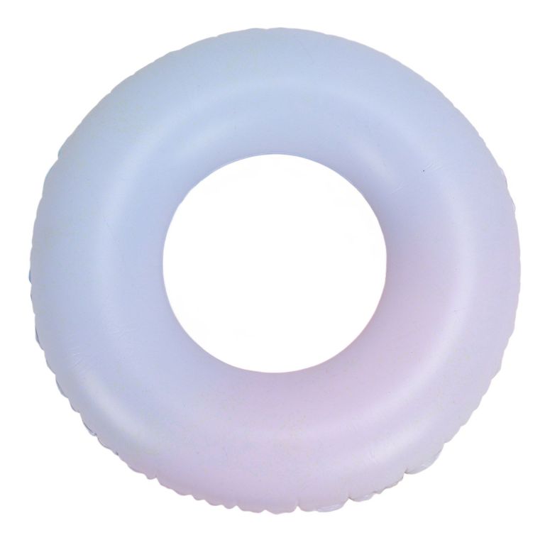 colored swimming rings bright colors sequin thickened inflatable glitter swim rings for swimming pool White inflatable pool swim ring on white background