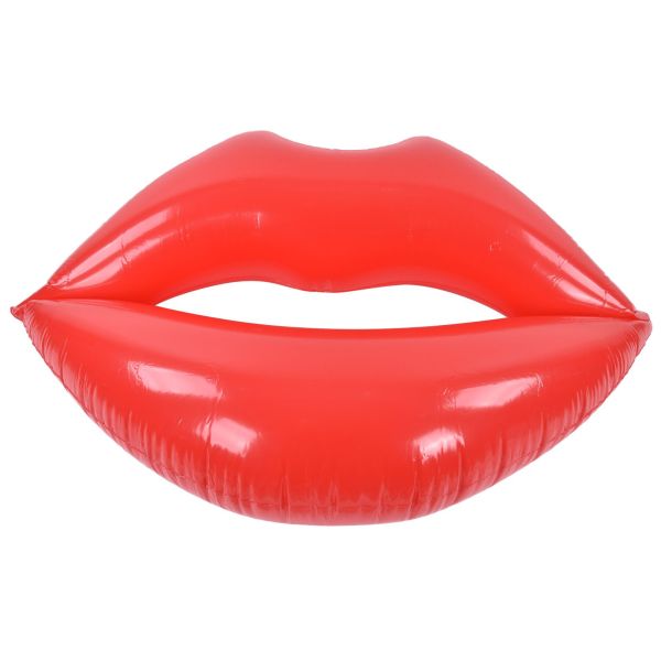 red lips float bed thickened increase pvc inflatable red lips swimming pool for adult beaches parties Inflatable red lips pool float on white background