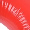 red lips float bed thickened increase pvc inflatable red lips swimming pool for adult beaches parties Close-up of glossy red inflatable surface