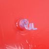 red lips float bed thickened increase pvc inflatable red lips swimming pool for adult beaches parties Close-up of inflatable valve on red surface