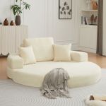 v1316 w2353p426561 00.jpg Minimalist living room with cream curved sofa