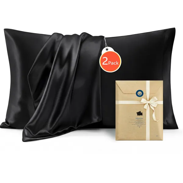 v1317 sd90 aust hei 00.jpg Black satin pillowcases two-pack with gift packaging