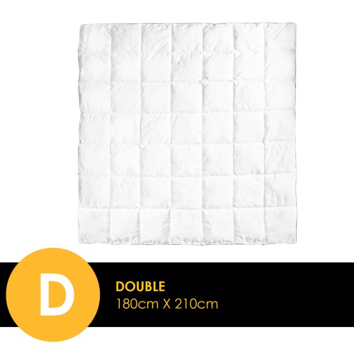 v160 10001734 v160 10001734 03 1.jpg White double quilted doona, 180cm x 210cm