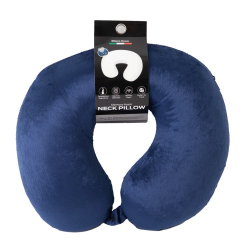 v160 10003023 10003023 1c 00.jpg Blue memory foam travel neck pillow