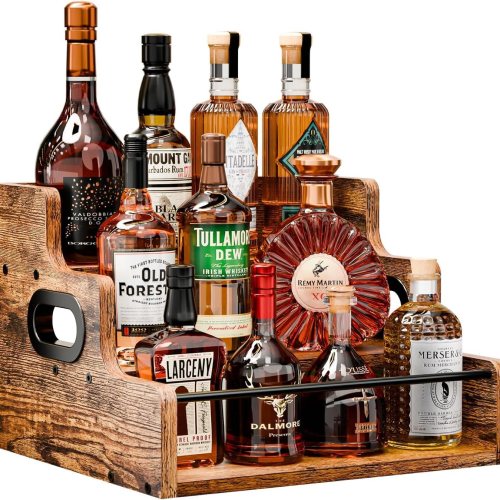 v178 36362 202602251110 00.jpg Assorted premium spirits in rustic wooden caddy