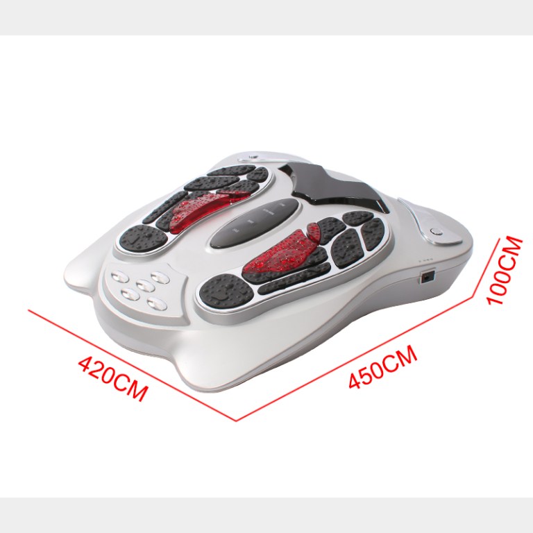 electromagnetic foot massager wave pulse massage machine Large electronic foot massage machine with red light therapy