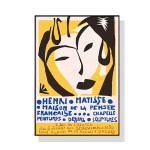 v207 1264 henri matisse2.jpg Henri Matisse exhibition poster with stylised face