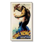 v207 1875 83911 00.jpg Vintage King Kong poster with giant ape and planes