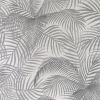 Grey tropical palm leaf pattern