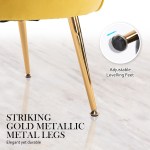 Gold metallic furniture legs with adjustable levelling feet