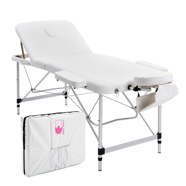 v274 mt alu70 wh mt alu70 wh 00.jpg Portable white massage table with carry case