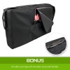 wooden portable massage table bed 3 fold 70cm black Black durable carry bag with shoulder strap