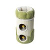 v390 220308a 202507030915 00.jpg Green and cream cat tree with cubbies