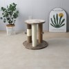 catio multiple cat scratching post with cat perch Compact cat scratching post with sisal columns