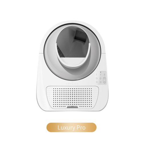 v390 cl 06 67607 00.jpg White automatic cat litter box Luxury Pro