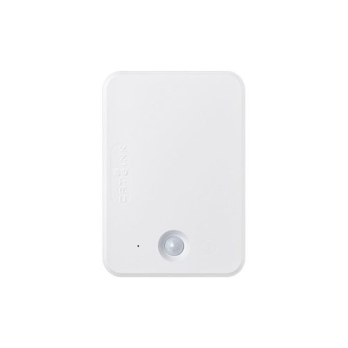 v390 cl d 01 67602 00.jpg White wall-mounted motion sensor with dome lens