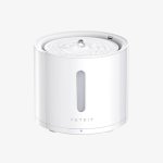 White PETKIT automatic pet water fountain dispenser