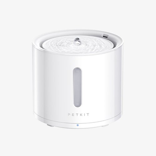 White PETKIT automatic pet water fountain dispenser