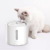 petkit eversweet solo 2 wireless smart water fountain 2l Fluffy white cat drinking from pet water fountain