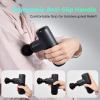 halo compact percussion massager Handheld massage gun with ergonomic anti-slip handle