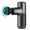 halo compact percussion massager Handheld percussion massage gun with vibration waves