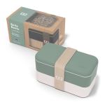 monbento mb original bento box green natural Green and beige bento lunch box with packaging