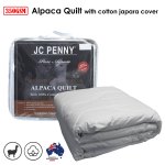 350GSM alpaca quilt with cotton japara cover