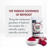 organic beetroot powder Certified organic beetroot powder with fresh beetroot