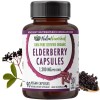 NutraNourished organic elderberry capsules bottle