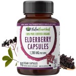 NutraNourished organic elderberry capsules bottle