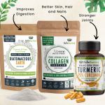 value bundle: health kick starter bundle Natural supplements for digestion, skin, and joints