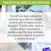 Zeolite supplement banner with wellness message