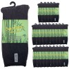 24 pairs premium bamboo socks mens heavy duty thick work socks cushion bulk charcoal grey 11 14 Black bamboo heavy duty work socks multipack
