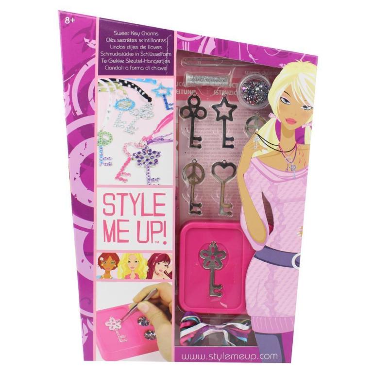 Style Me Up Sweet Key Charms craft kit