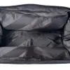 pierre cardin mens rustic leather toiletry case bag travel black Open black toiletry bag with padded interior