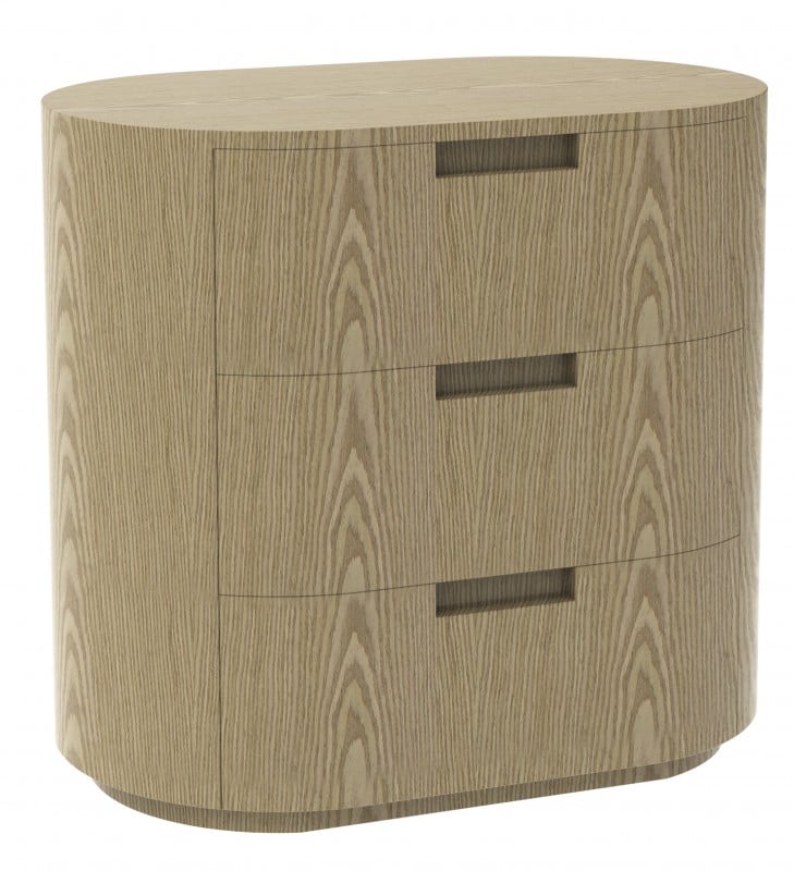 v637 e277008 202603021105 00.jpg Rounded wooden three-drawer bedside cabinet
